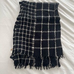 JCrew black scarf